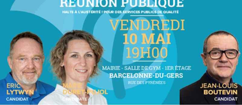 Réunion publique participative