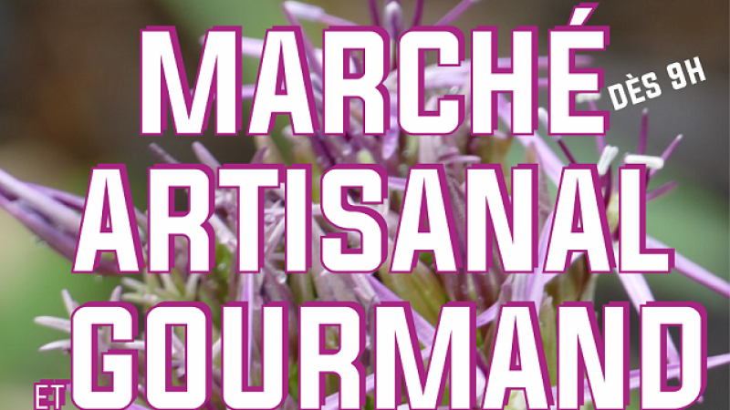 Marché artisanal et gourmand ce dimanche