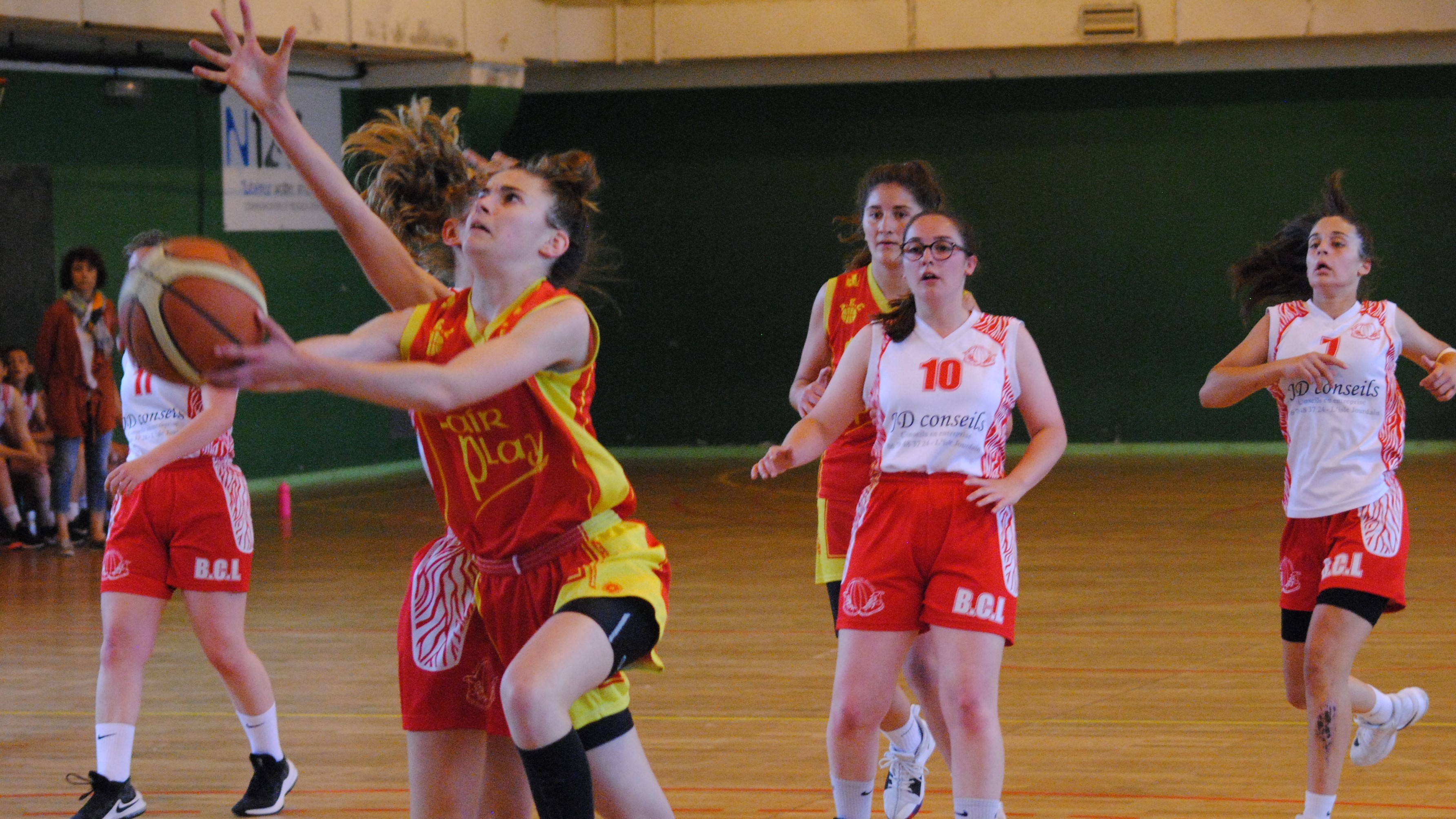 Le basket "jeunes" : du beau jeu et du spectacle assurés