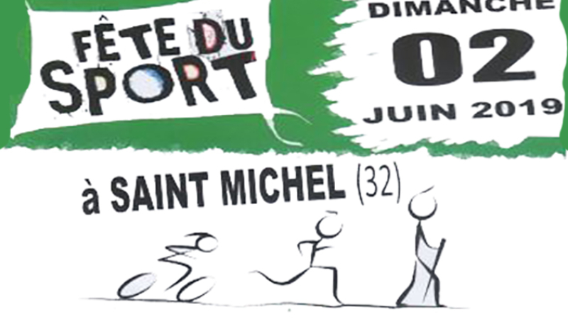 Fête du Sport, le 2 juin prochain