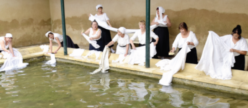 Le jour du blanc au Lavoir
