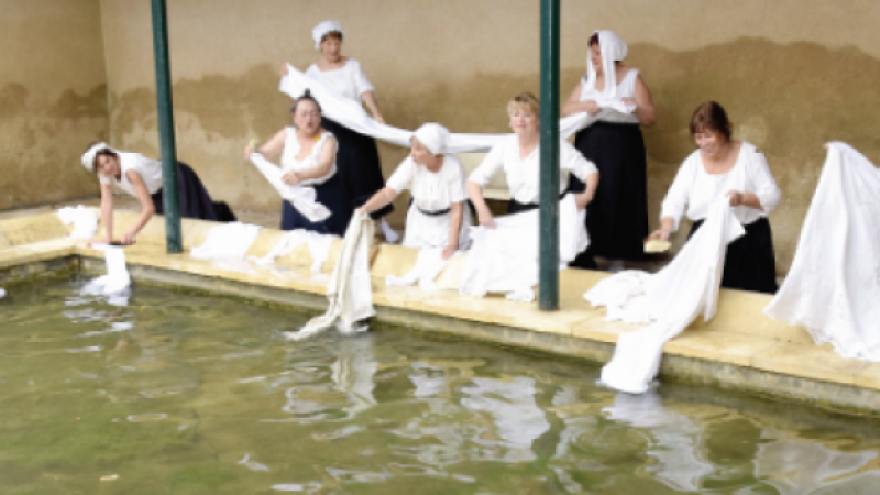 Le jour du blanc au Lavoir