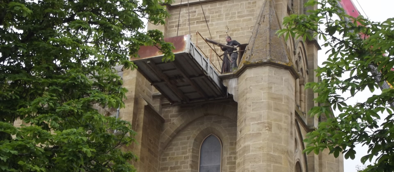 Poursuite des travaux à l'église
