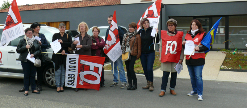 Le ras-le-bol des agents de l'EHPAD la Pépinière