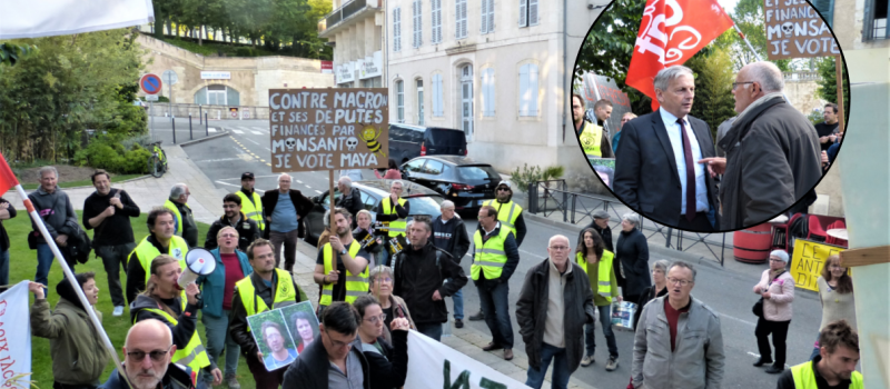 Réunion publique : en marche pour l'Europe.