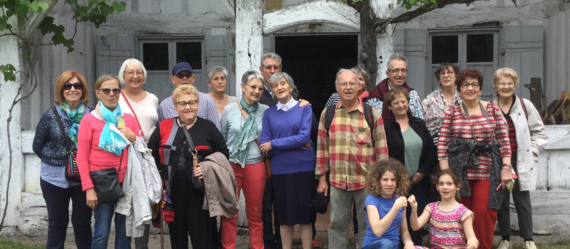 Sortie à Sabres pour l'association France Alzheimer