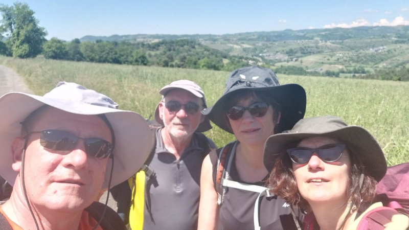 Sur les chemins de Saint-Jacques-de-Compostelle