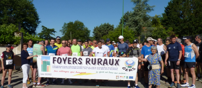 La 36ème Foulée de Montestruc  par un beau temps d'été