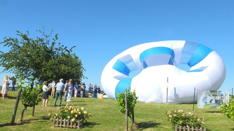 Ça y est ... c'est gonflé. Une exposition qui ne manque pas d'air !