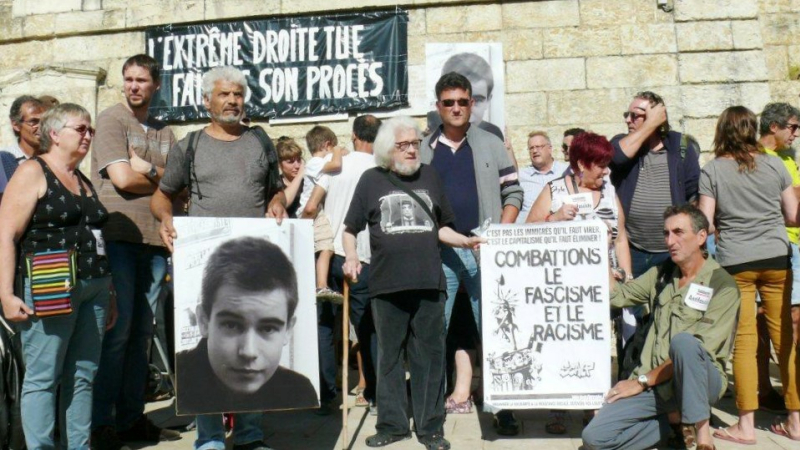Rassemblement en hommage à Clément Méric