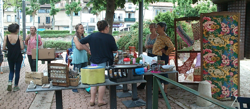 Marché gratuit organisé par le SEL