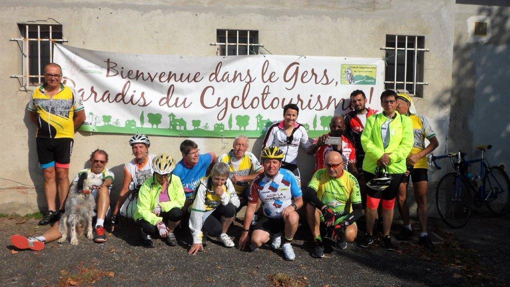 Avec Thierry Mollé - Marciac, à Saint-Germé. - Photo Facebook Octobre 2017