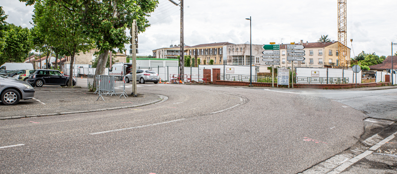 Trois mois de travaux pour le giratoire de l’hôpital 