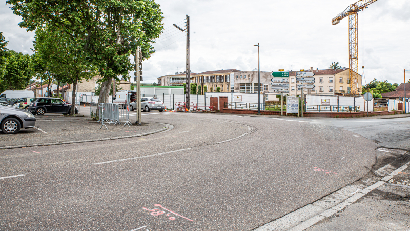 Trois mois de travaux pour le giratoire de l’hôpital 