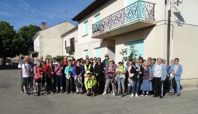 La photo souvenir avant le départ.
