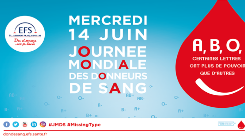 Journée mondiale des donneurs de sang