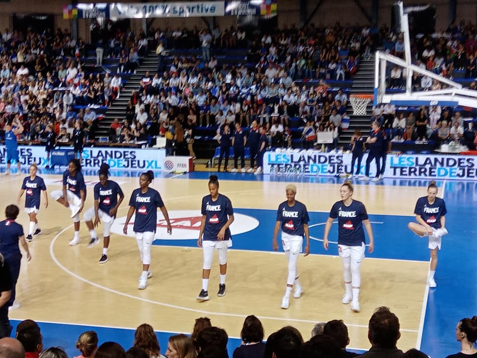 L'équipe de France de basket
