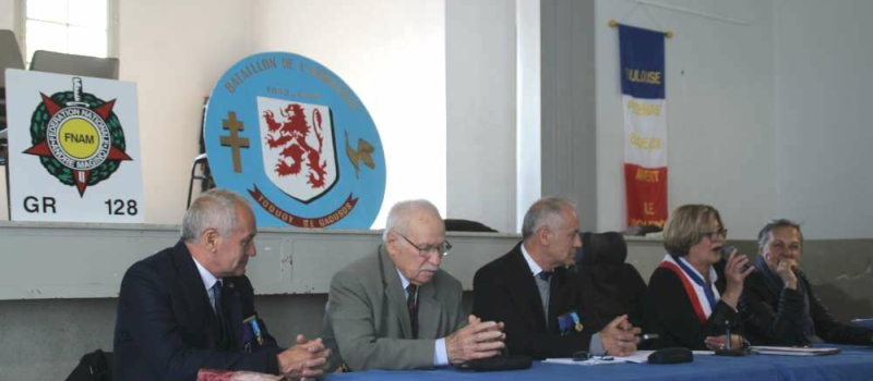 L’Amicale du Bataillon de l’Armagnac s’est réunie