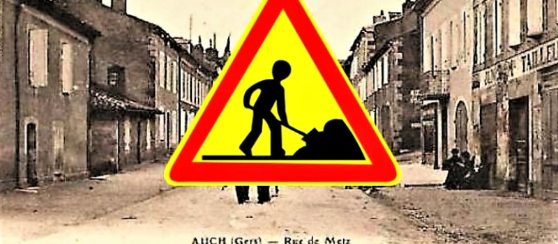 Aménagement de la rue de Metz.