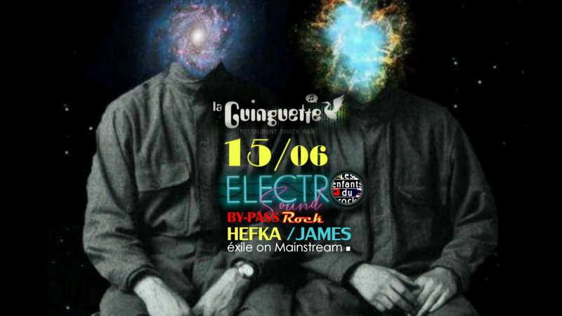 Samedi 15 juin: HEFKA /JAMES duo insolite à la Guinguette du lac.