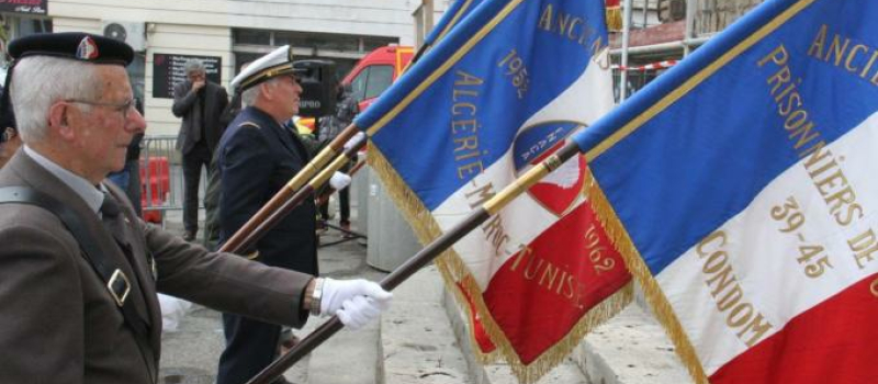 Hommage aux porte-drapeaux