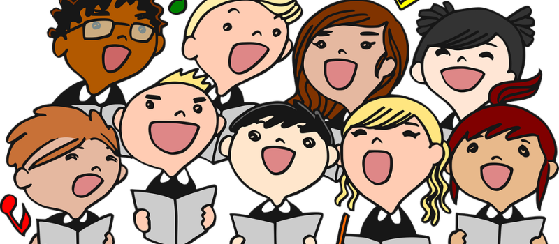 La fête de la musique avec les chorales de l'école publique Rouget de Lisle