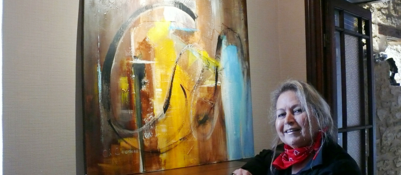 Christine Couderc : "La peinture du cœur"