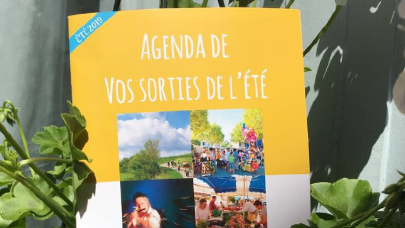 Un agenda format poche pour vos sorties de l'été