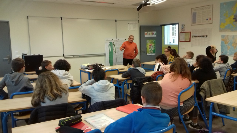 Partenariat entre le collège Vasconie et le Nouveau Cercle d'Histoire et d'Archéologie