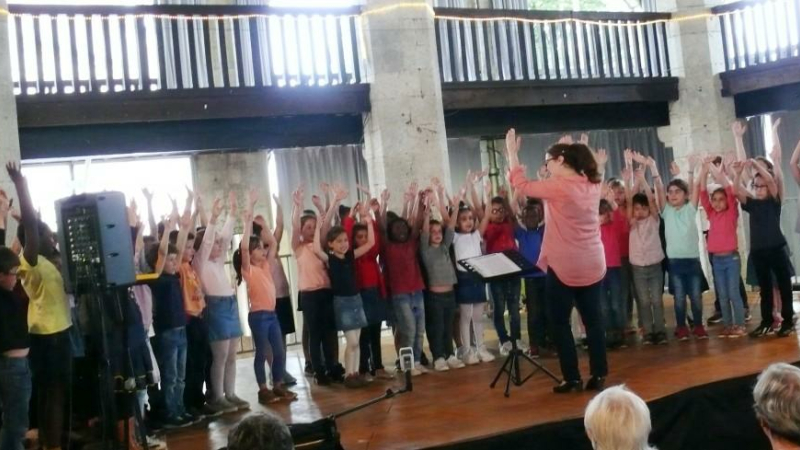 En prélude de la fête de la musique, les élèves de Rouget de Lisle ont offert un concert