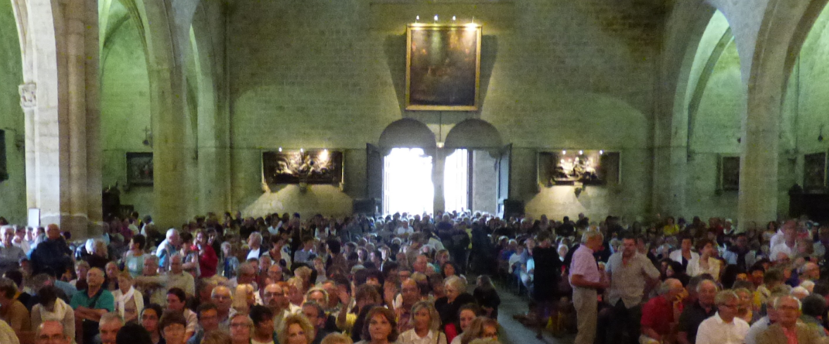 Beaucoup de fidèles pour un 15 août à l'église. Ce concert devrait attirer aussi de nombreux spectateurs ! Photo Archives DR