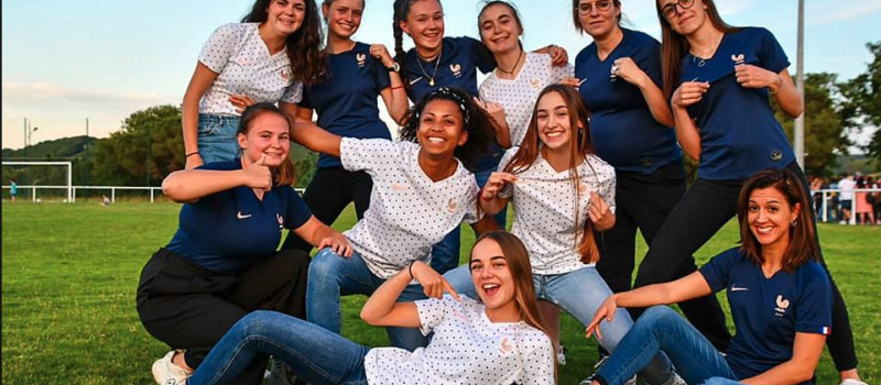 Les fans de Valérie ont fêté la qualification des Bleues
