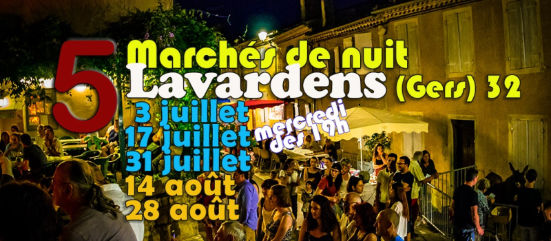 L'été est là et, avec son arrivée, les marchés de nuit démarrent.