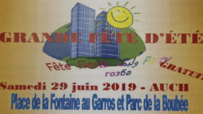 Grande Fête d'Été : Place de la Fontaine au Garros et Parc de la Boubée
