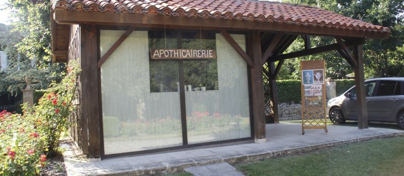 Visitez l’apothicairerie