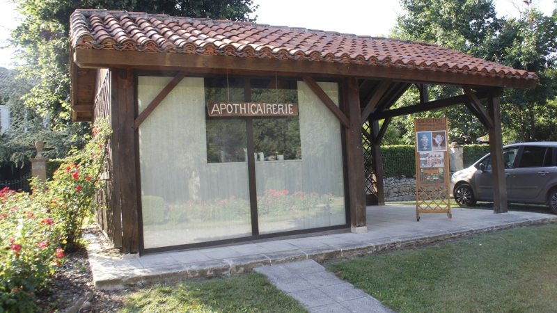 Visitez l’apothicairerie