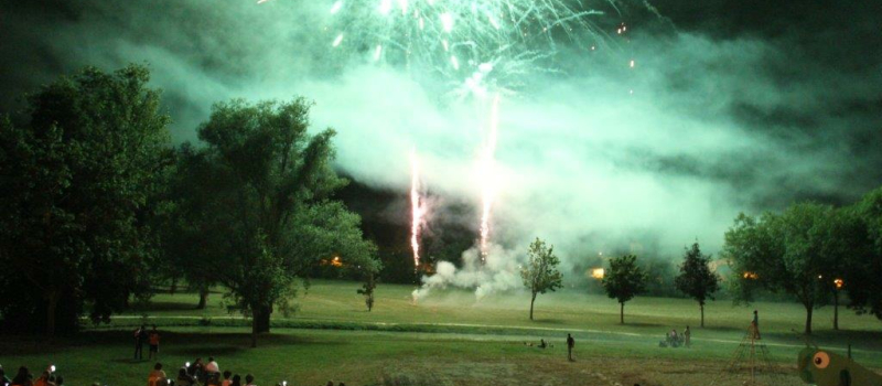 La fête à Gauge pour le 14 juillet