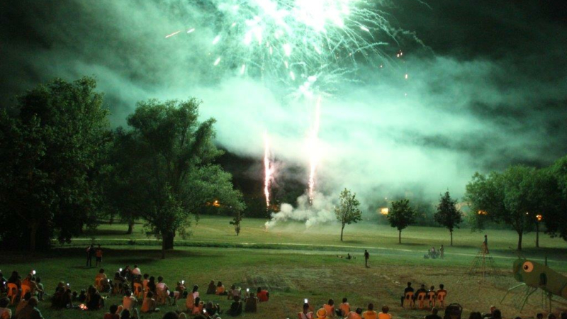 La fête à Gauge pour le 14 juillet
