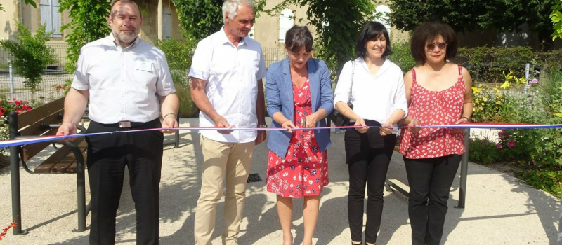 Inauguration du jardin thérapeutique de l'EHPAD Val de Gers