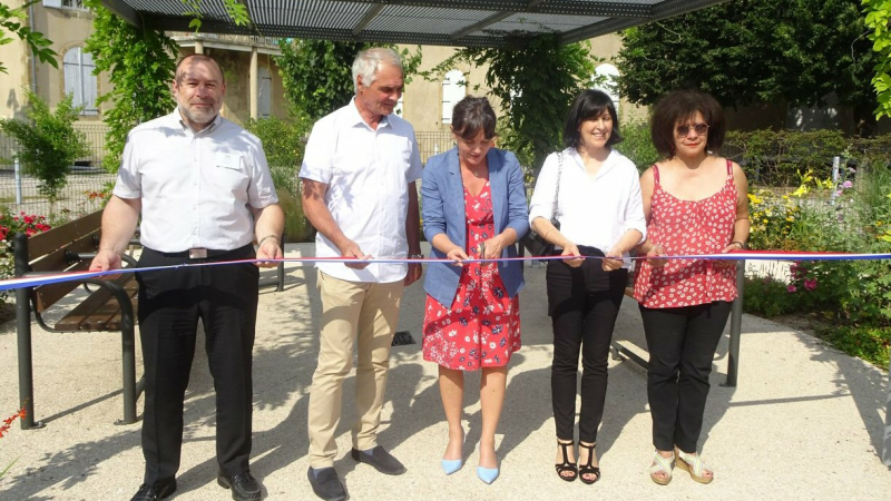 Inauguration du jardin thérapeutique de l'EHPAD Val de Gers