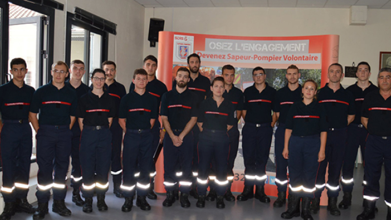 Du renfort de sapeurs pompiers volontaires