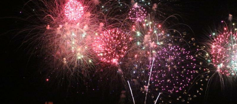 Le feu d'artifice du 13 juillet
