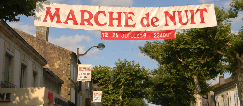 Premier marché de nuit de l'été, mercredi 10 juillet