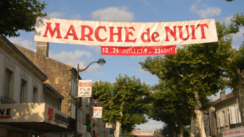 Premier marché de nuit de l'été, mercredi 10 juillet