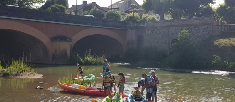 Randonnée en canoë sur la Save