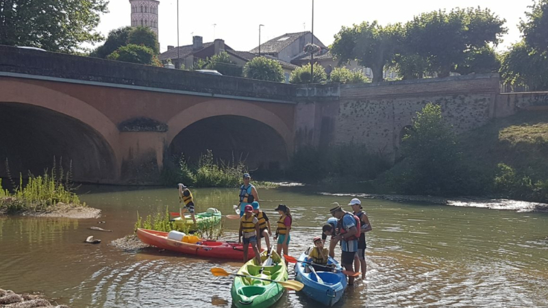 Randonnée en canoë sur la Save