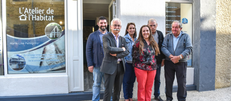 Une nouvelle enseigne.