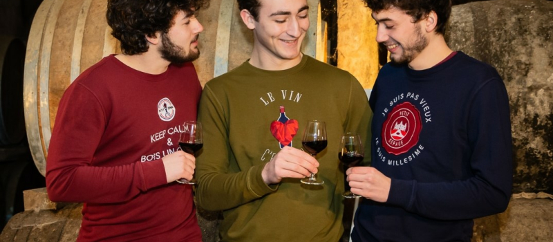 Les trois mousquetaires de "Petit cépage"