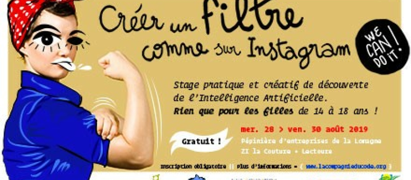 Stage pratique et créatif de découverte de l’Intelligence Artificielle