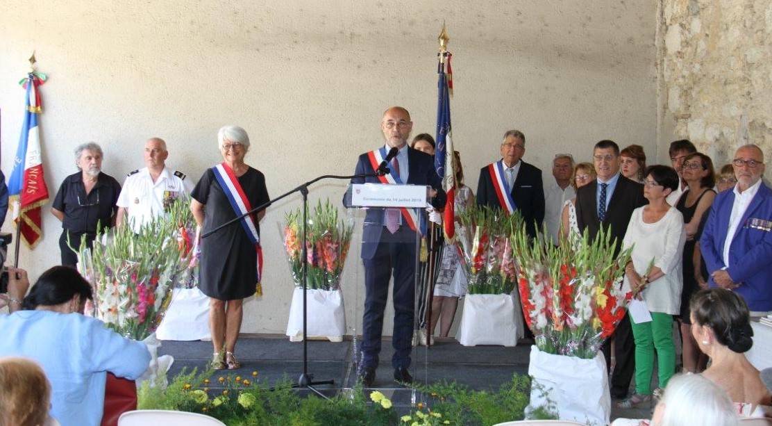 Lors du discours
